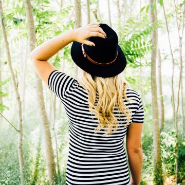 Girl And Hat