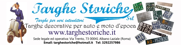 Targhe Storiche